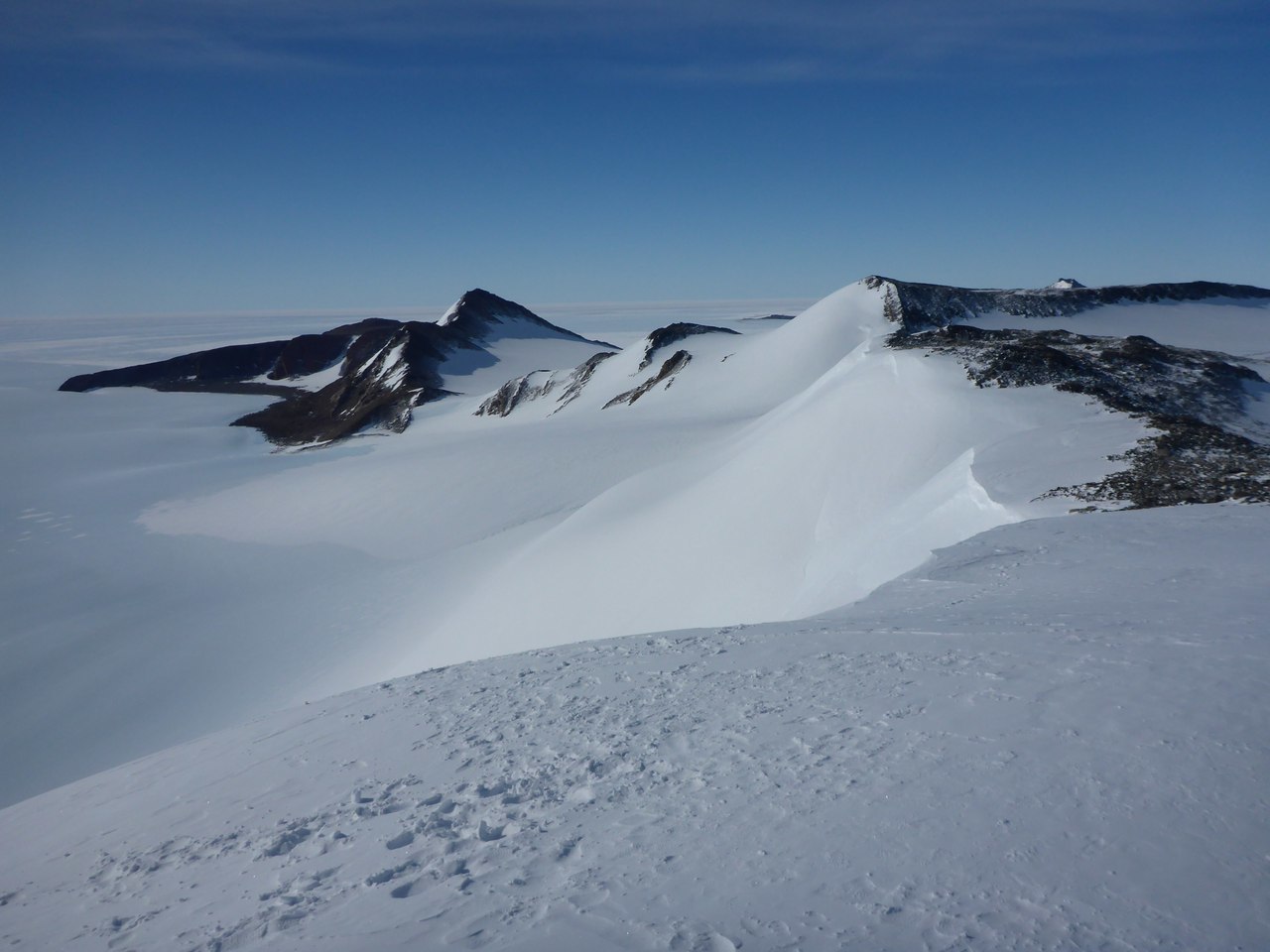 Гора Виктор в Антарктиде